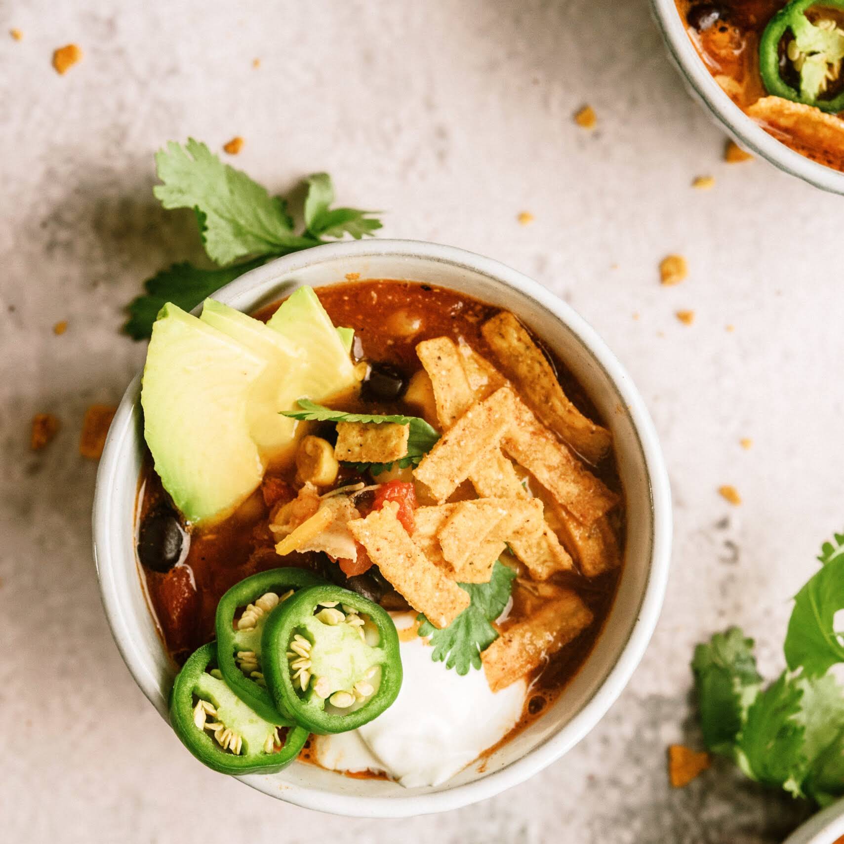 Seven Can Chicken Tortilla Soup