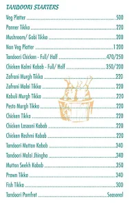 Sathya's menu 8