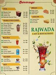 Rajwada Restaurant menu 1