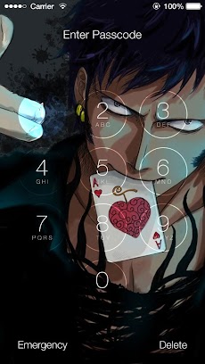 Trafalgar Law トラファルガー ロー Lock Screen Androidアプリ Applion