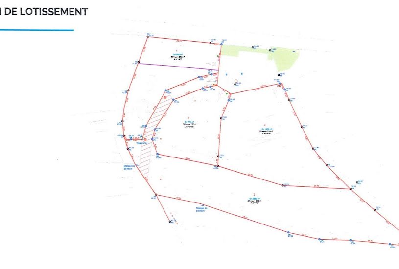  Vente Terrain à bâtir - 908m² à Lanmérin (22300) 