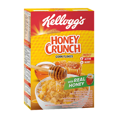 Kelloggs Honey Crunch Corn Flakes - 630 g