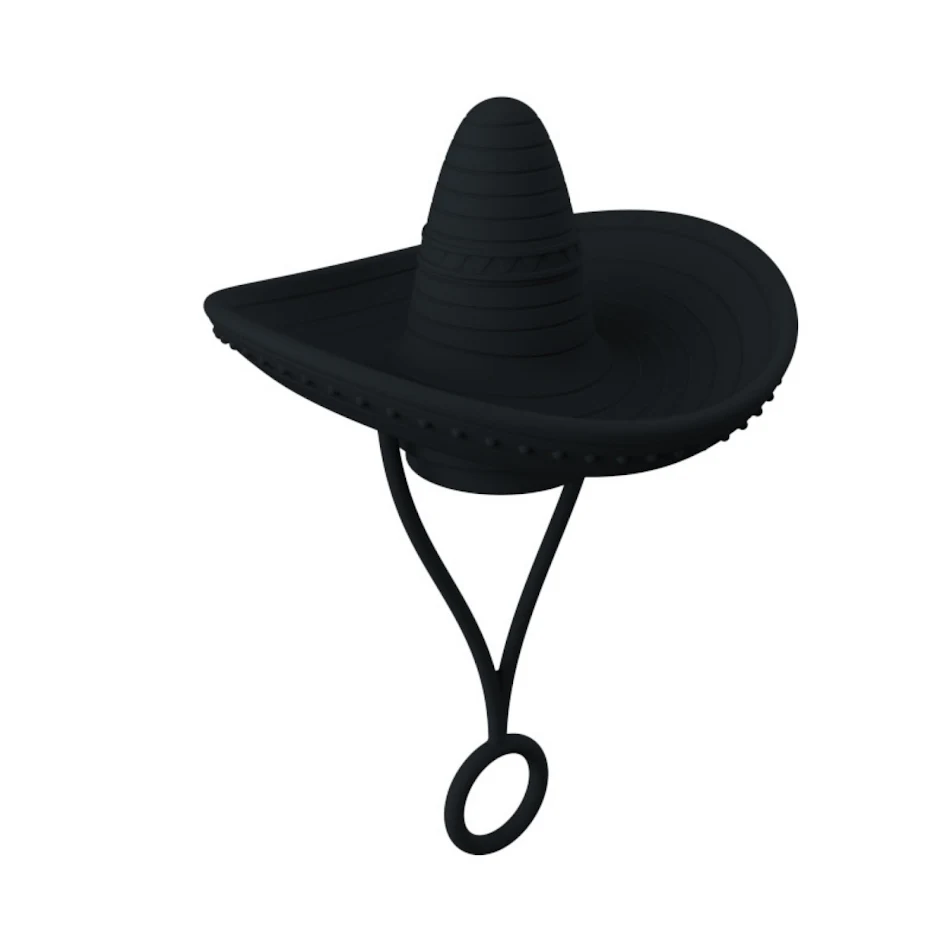 Couvercles de paille réutilisables en forme de chapeau de cowboy pour le camping, la maison, la randonnée, le pique-nique et la cuisine. Nouveaux et robustes.
