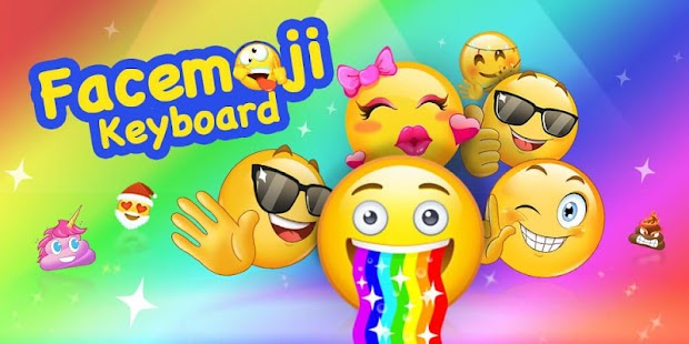 Facemoji Emoji Clavier-Cute Emoji&Clavier Thèmes Screenshot