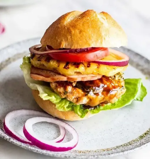 Butter Chicken Burger