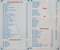 Sai Prasad menu 7