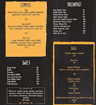 Villa 167 menu 1