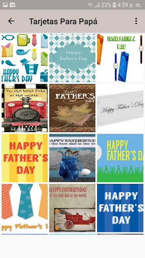 Cartas y Tarjetas Para Papá