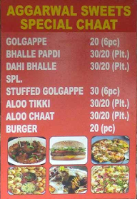 Aggarwal Sweet India menu 1