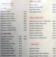 Pet Pooja menu 1