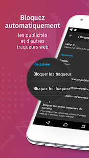  Firefox Focus : le navigateur privé – Vignette de la capture d'écran  