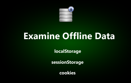 Examine Offline Data (Cookies, HTML5 Storage) Preview image 0