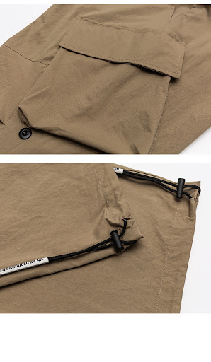 Title 8, Pantalones Cargo Rectos para Hombre Casuales y ...
