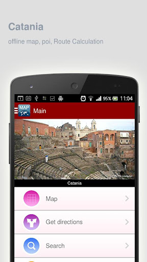 Catania Map offline