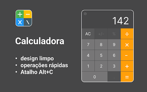 Calculadora aplicação