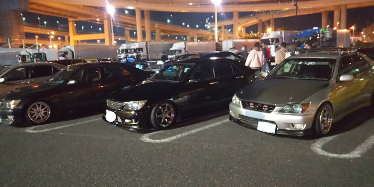 アルテッツァの大黒PA・定例会・オフ会に関するカスタム事例の投稿画像2枚目