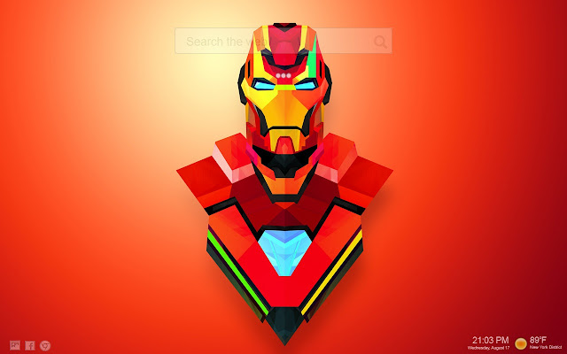 Iron Man NewTab Themes