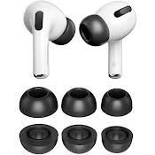 Cặp Nút Tai Mút Hoạt Tính Silicone Thay Thế Thích Hợp Cho Tai Nghe Bluetooth Apple Airpods Pro