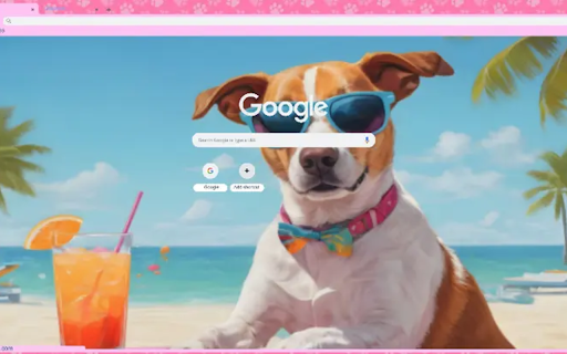 Doguinho na praia Preview 1