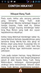 Contoh Hikayat Terpopuler Screenshots 2