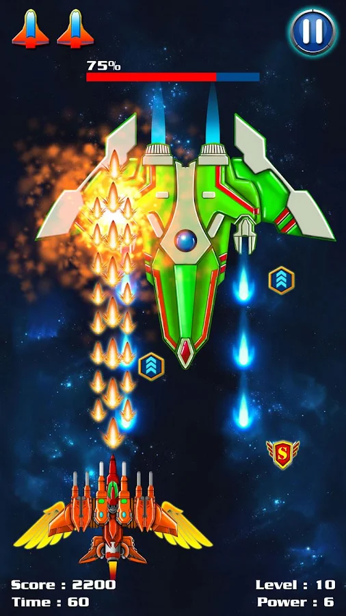   Galaxy Attack: Alien Shooter- 스크린샷 