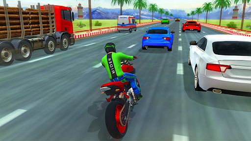 Highway Traffic 3D Bike Racing