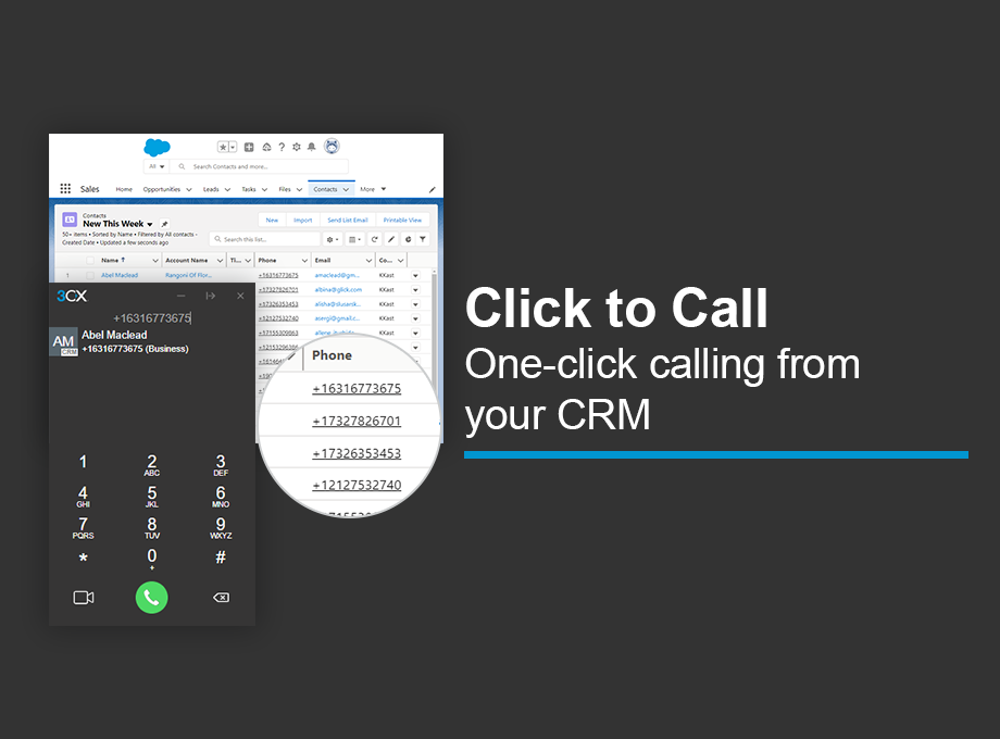 3CX Click2Call Preview image 1