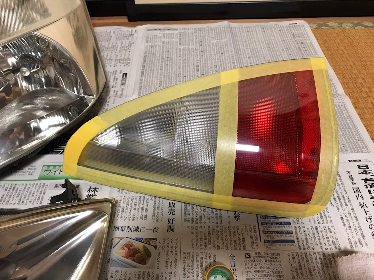 MRワゴンのDIY・絶滅危惧車種保存会・テールライト自作・純正テール改に関するカスタム事例の投稿画像1枚目