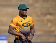 Chiliboy Ralepelle during the 2017 Rugby Championship South Africa training session at Shimla Park, UFS, in Bloemfontein, South Africa on 26 September 2017. 