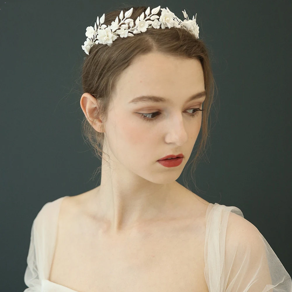 Title 3, Handgemaakte keramische tiara kroon haarband vo...