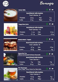 Peppy Bowl menu 1