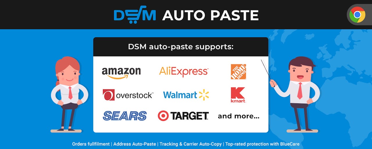 DSM Auto-Paste Chrome Extension Preview image 2