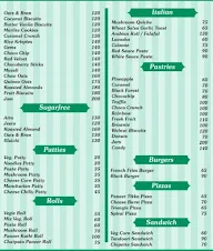 Bakery Shakery.Com menu 2