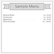 Juice Bar menu 1