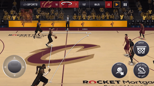 Screenshot NBA Live Asia