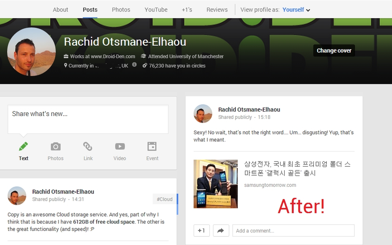 Small Header Image For Google Plus Preview image 1
