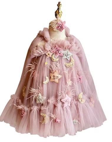 Robe enfant super féerique à fines - 3