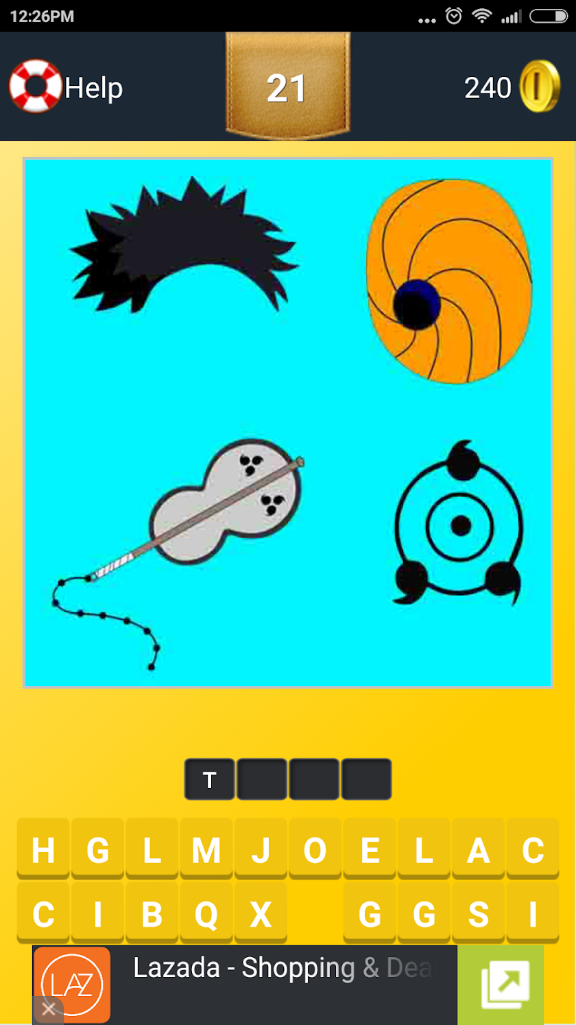Iconic Ninja Konoha Quiz Screen 1