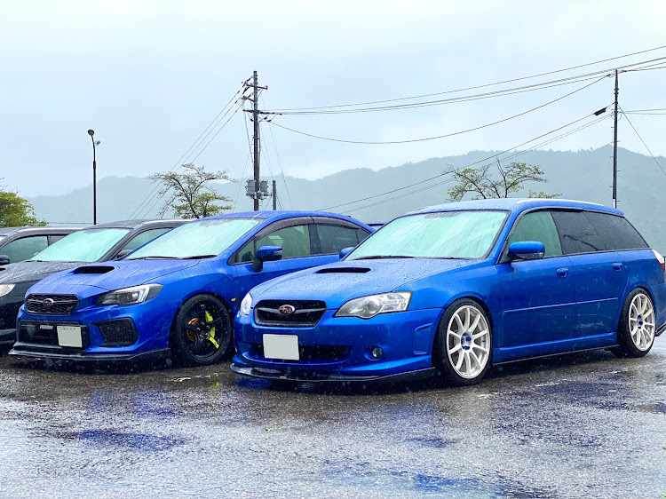 WRX STIのしんちゃんフランク・ツーリング・福島県・猪苗代・BP5に関するカスタム事例の投稿画像7枚目