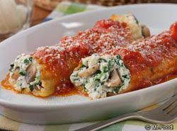 Restaurant-style Spinach Manicotti Was Pinched From <a Href=http://www.everydaydiabeticrecipes.com/pastas/restaurant-style-spinach-manicotti Target=_blank>www.everydaydiabeticrecipes.com.</a>