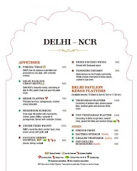 Delhi Pavilion - Sheraton Hotel menu 8