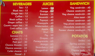 Nithyanandhan Chat & Juice menu 2