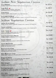 Parikrama - The Revolving Restaurant menu 2