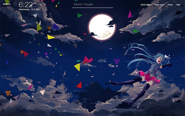 Hatsune Miku Wallpapers FullHD New Tab