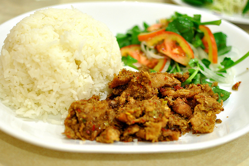Cơm gà phi lê