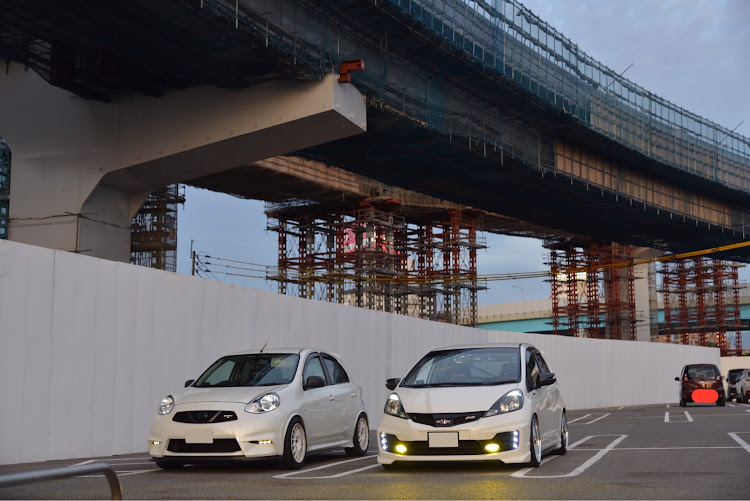 フィットのゆっくり走ろう福岡・90年代・一眼レフ初心者・マーチニスモS・ハワイ風に関するカスタム事例の投稿画像5枚目