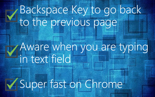 Backspace To Go Back