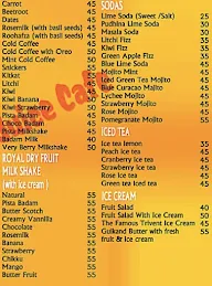 Hot & Cold Juice Cafe menu 2