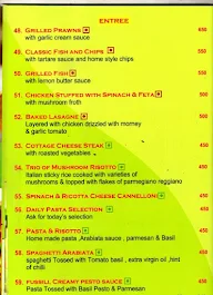 Lattitude - Skycity Hotel menu 2