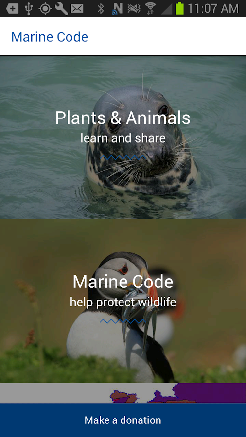   Pembrokeshire Marine Code – kuvakaappaus 